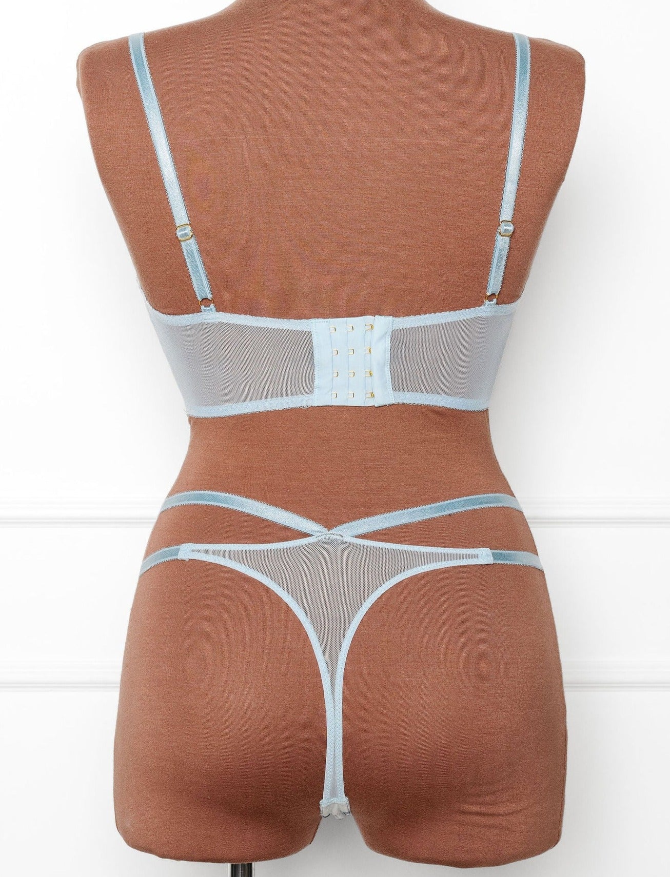 Embroidered Underwire Bustier - Image 4