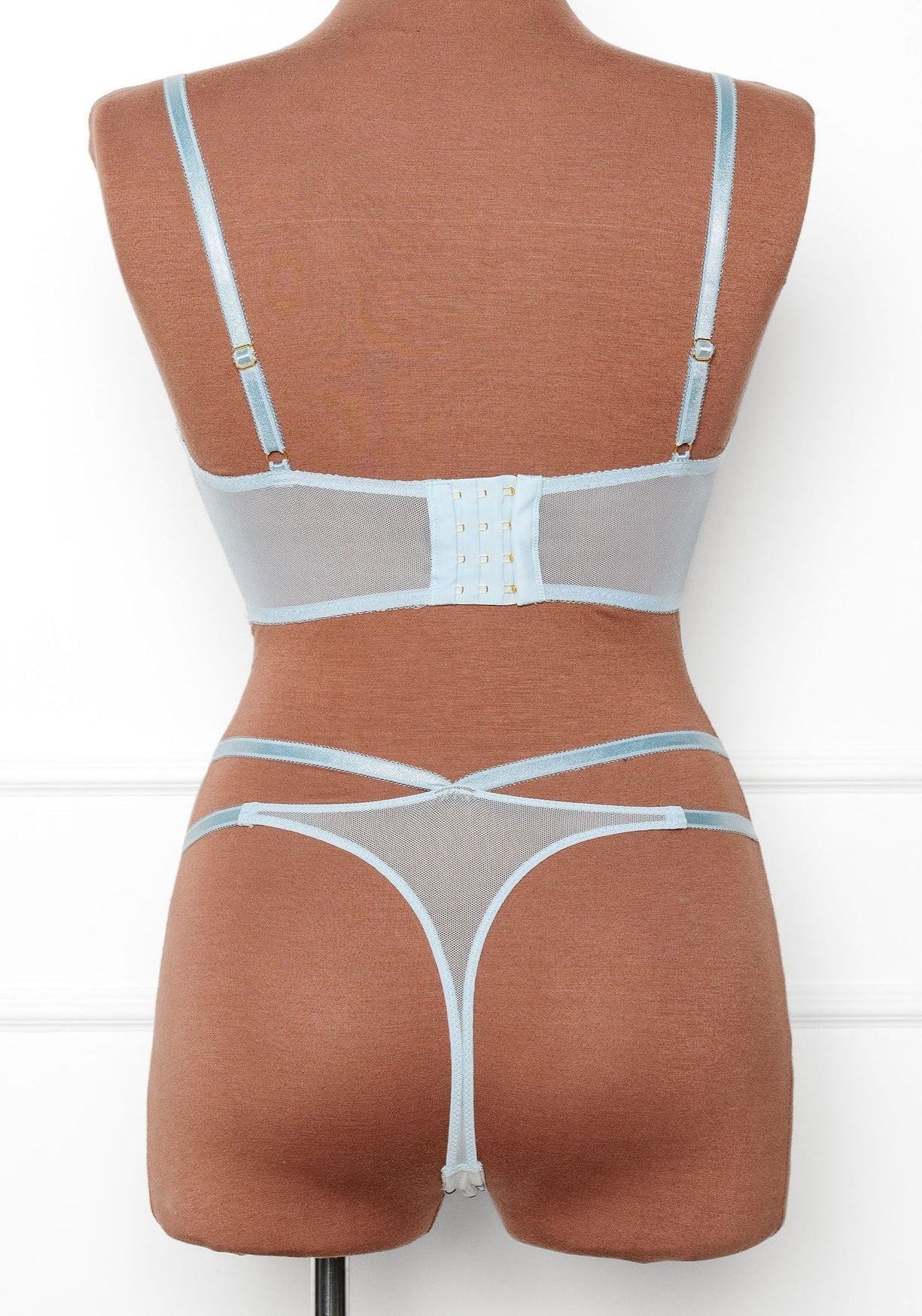 Embroidered Underwire Bustier - Image 9