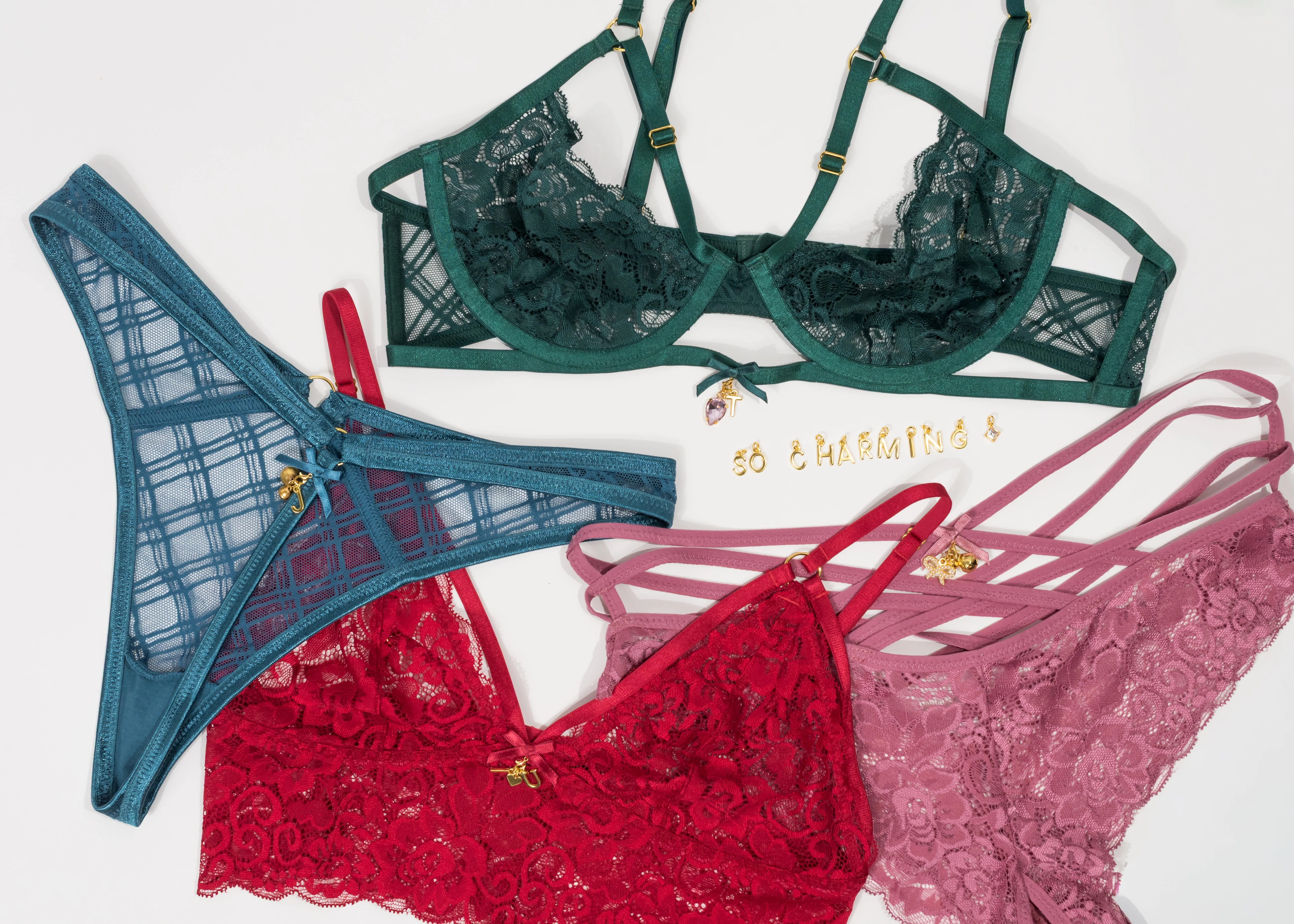 Initial Lingerie Charm - Image 8