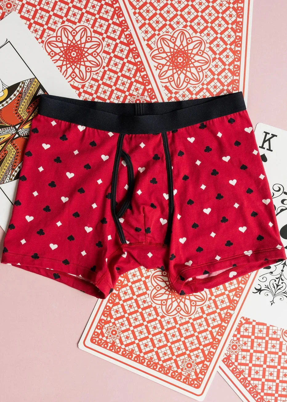 Men's King of Hearts Boxer Briefs - Image 3