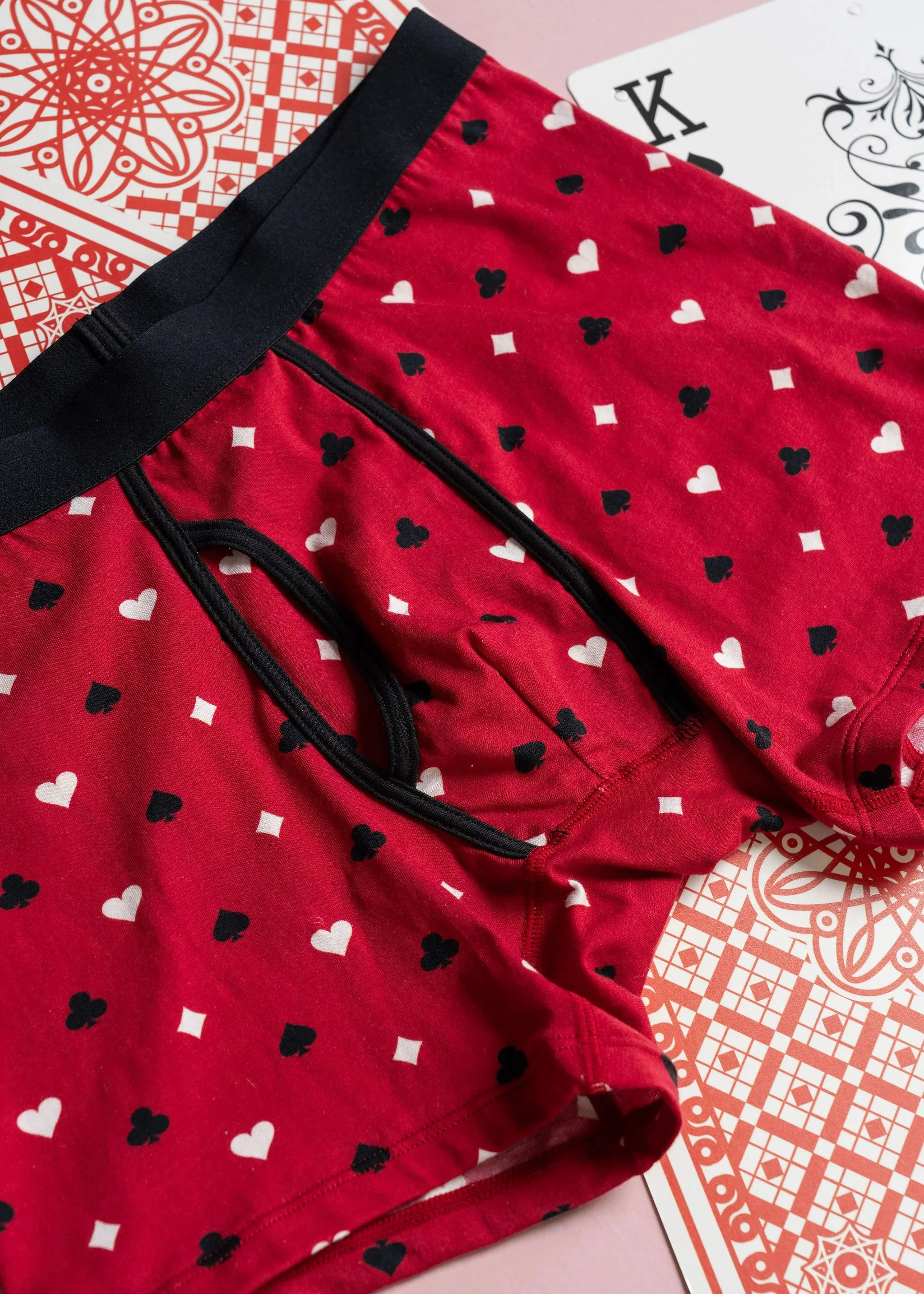 Men's King of Hearts Boxer Briefs - Image 4