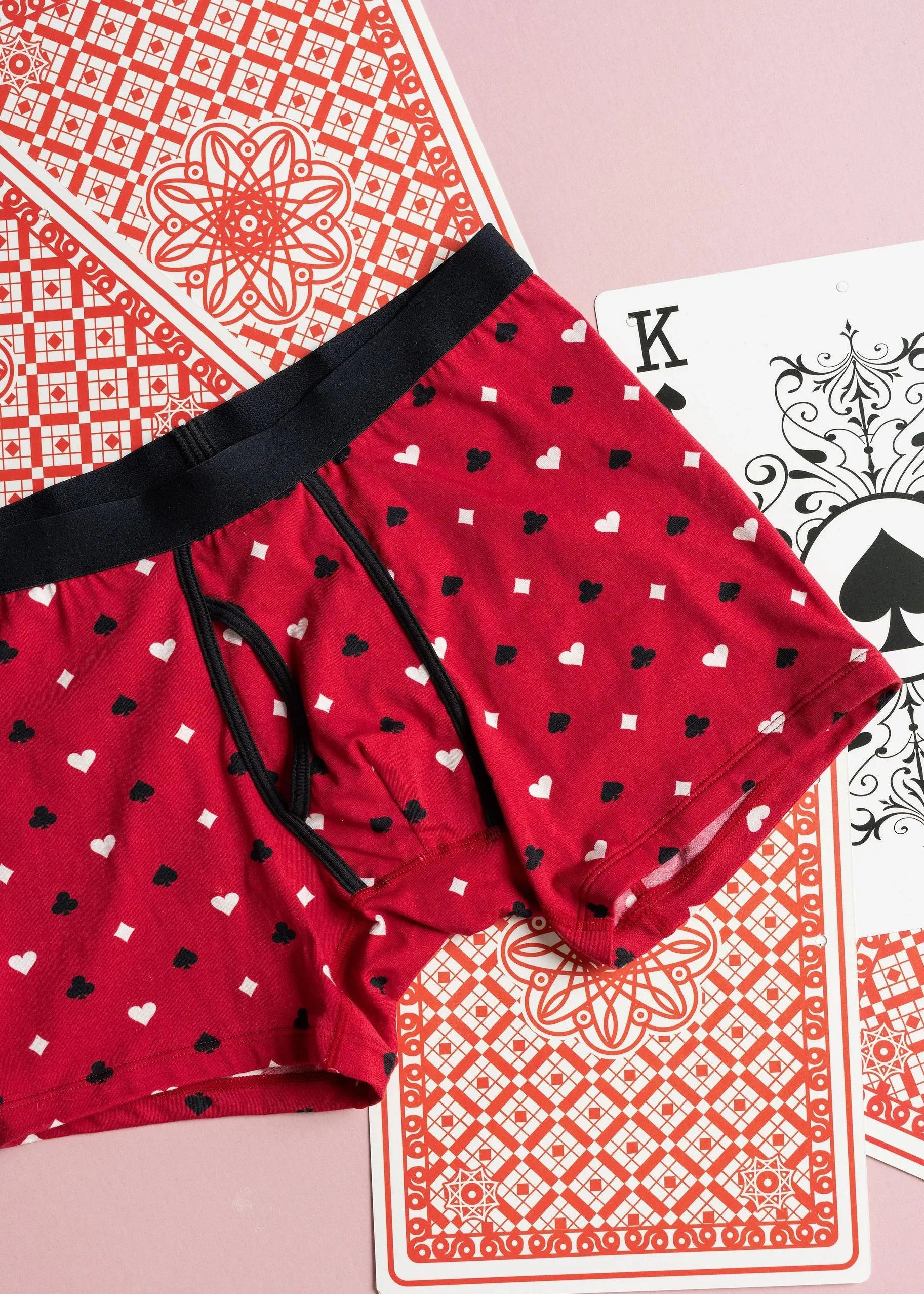 Men's King of Hearts Boxer Briefs - Image 5