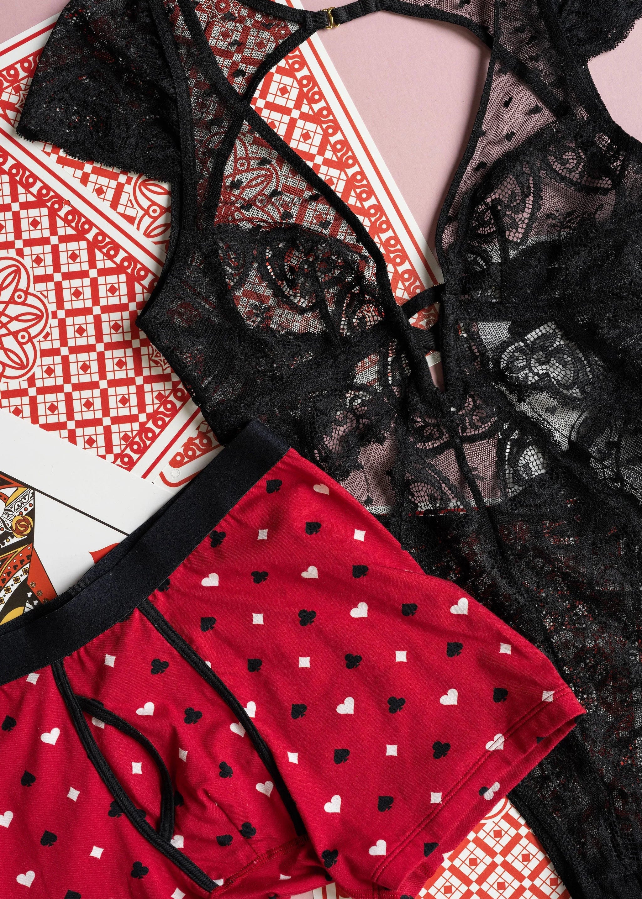 Men's King of Hearts Boxer Briefs - Image 7