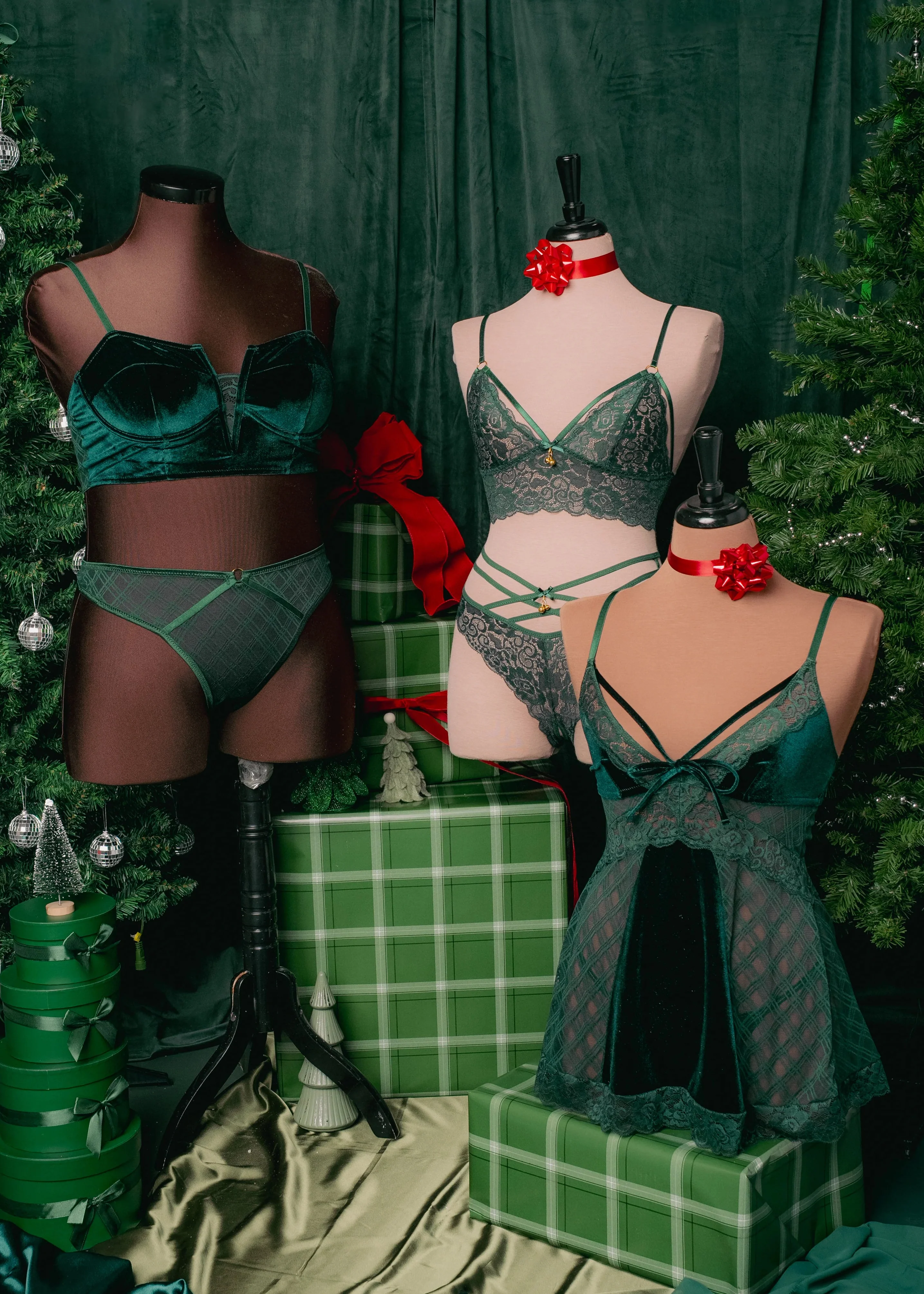 Midrise Mesh Charm Thong - Alps Green - Image 11